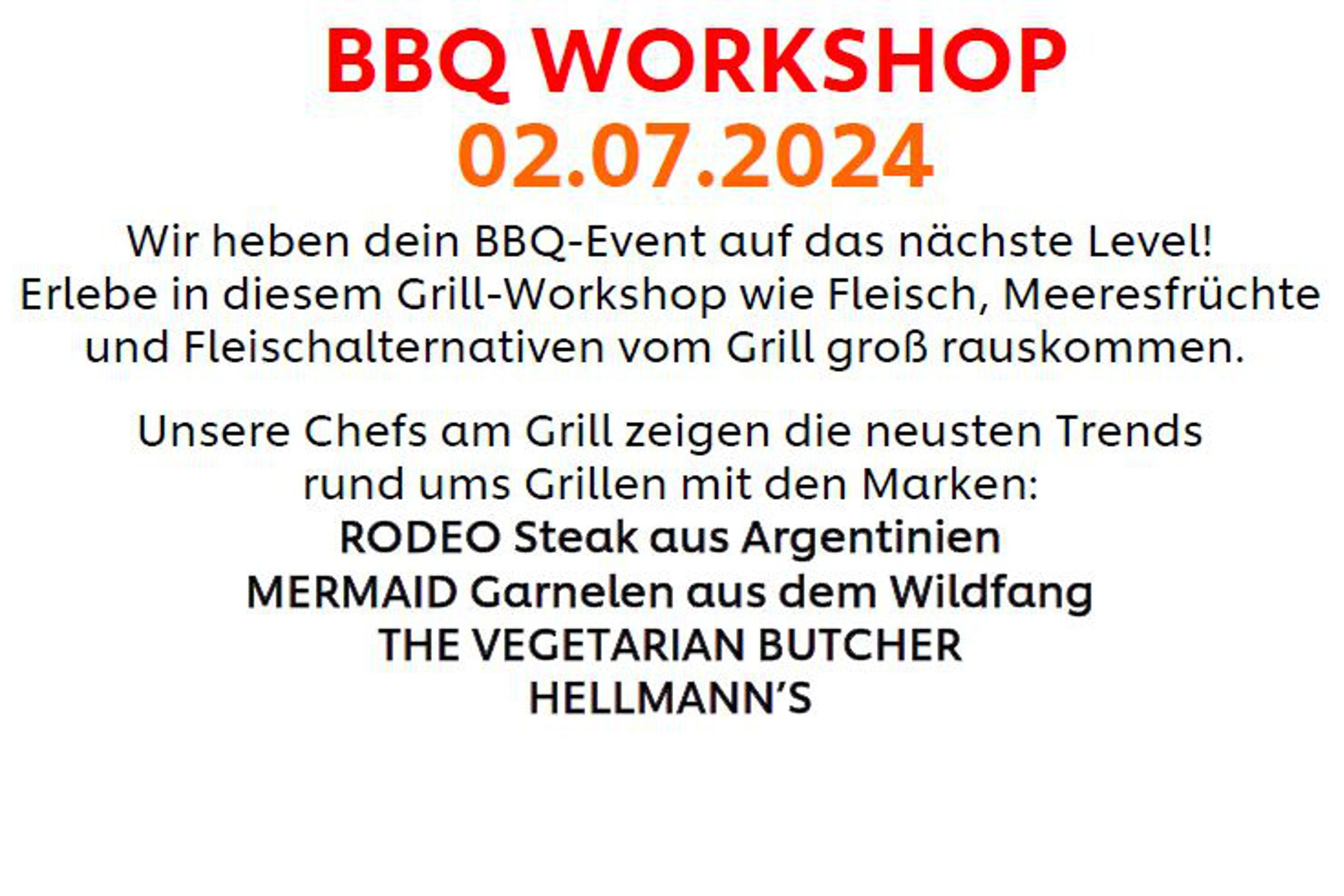 BBQ Workshop